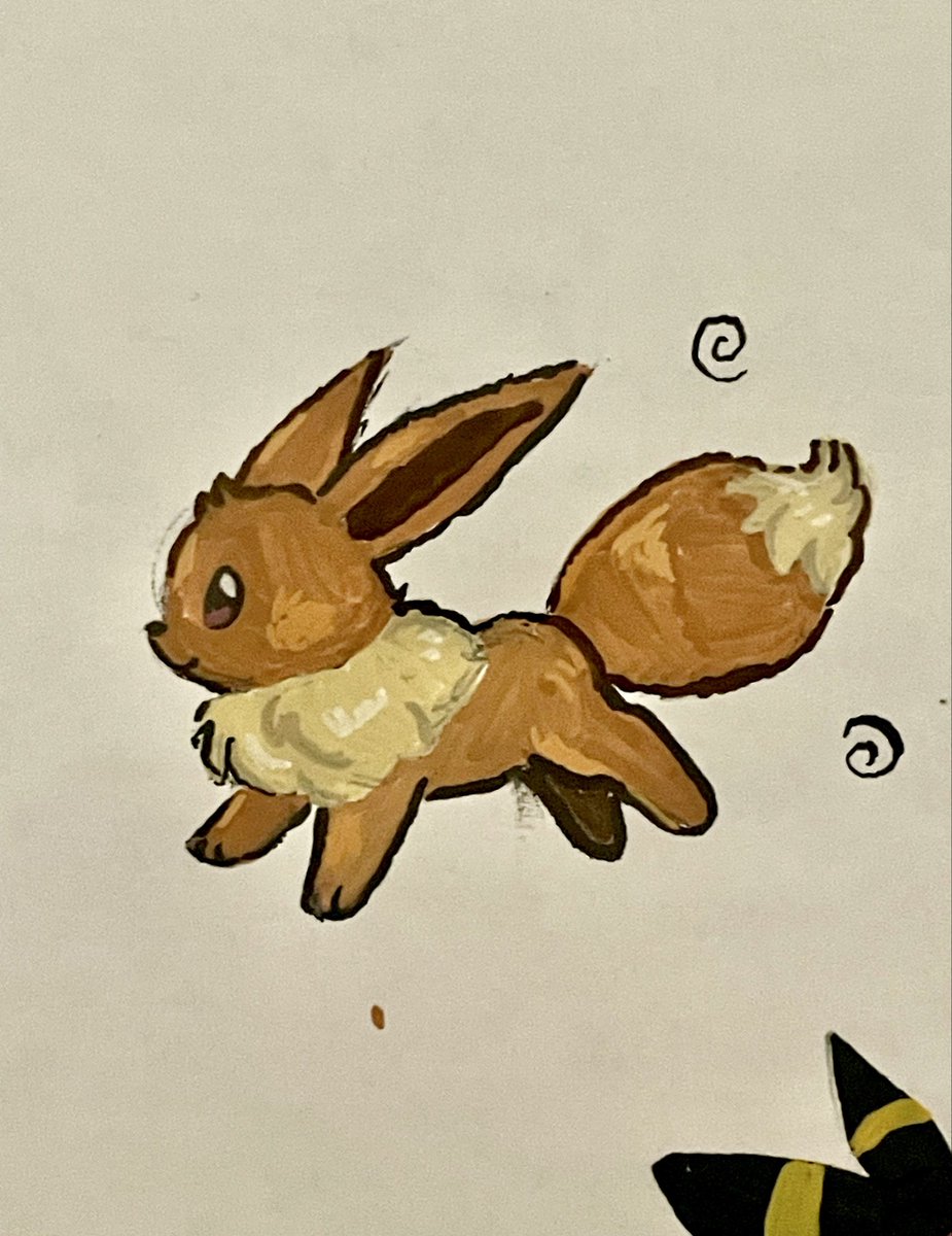 CosmicLilac03's tweet photo. I lost my Apple pencil :( #Pokémon #eevee https://t.co/OoAyDsiaGm
