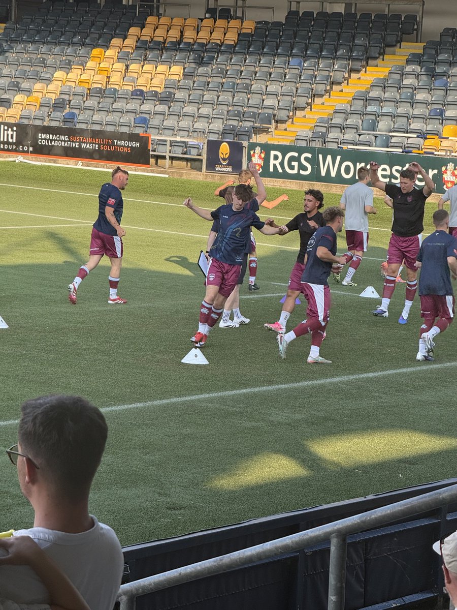 StevenSbaker285's tweet photo. Great Experience for Alex being involved in Malvern Towns first team squad against Worcester City https://t.co/65NESTrTOJ