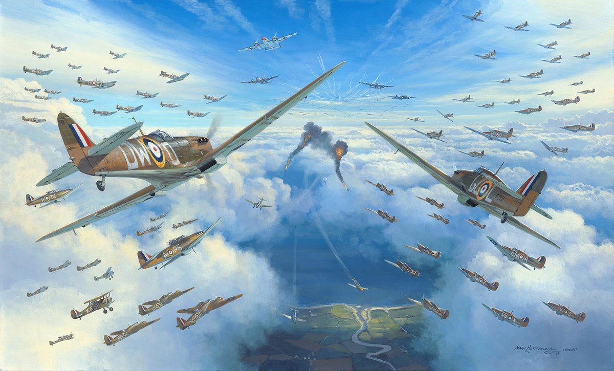 VoicesofWW2's tweet photo. 86 years ago today, the Battle of Britain began. It is the closest the free world ever came to losing everything.

By July 1940, Hitler had swallowed Europe whole. Poland in 5 weeks. France in 6. Belgium, Holland, Norway, Denmark. The British army had just fled the continent at Dunkirk, leaving its guns, tanks, and trucks behind in the sand. Britain stood completely alone. No America. No Soviet Union. Just one island and the sea.

Hitler's plan was simple. Before German troops could cross the Channel and finish the war, the Luftwaffe had to destroy the Royal Air Force and rule the sky. His commanders promised him it would take four days. Maybe two weeks at most.

Standing against the largest, most battle-hardened air force on earth was a thin line of young men. Some were 19. Some had trained for only a few weeks. Many climbed into their Spitfires and Hurricanes not knowing how to properly fire the guns yet. They scrambled four, five, six times a day. They ate when they could, slept in their boots, and watched friends not come back at breakfast.

At the height of the fighting, a fighter pilot's life expectancy was four weeks. They all knew the math. They flew anyway. Every single day.

Polish and Czech pilots who had lost their own countries flew with them, and fought like men with nothing left to lose, because they had nothing left to lose. Canadians, New Zealanders, South Africans, Americans who crossed the ocean before their own country had entered the war. A few hundred against thousands.

And the impossible happened. Week after week, the RAF refused to break. In September, Hitler blinked. The invasion of Britain was postponed, then quietly abandoned forever. It was his first defeat of the entire war, and it was handed to him by boys barely old enough to drink.

Winston Churchill stood before Parliament and said the words that still give people chills:

"Never in the field of human conflict was so much owed by so many to so few."

They called them simply The Few. Most people alive today owe them a debt they will never know they carry.

86 years on, raise a glass to the young men who saved the world from the cockpit of a Spitfire. 🇬🇧
