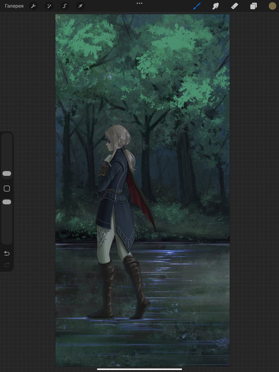 REDGRAS_ART's tweet photo. #NIGHTREIGN #ELDENRING #duchess 

Sketch/Render https://t.co/YXAHBGcgLX