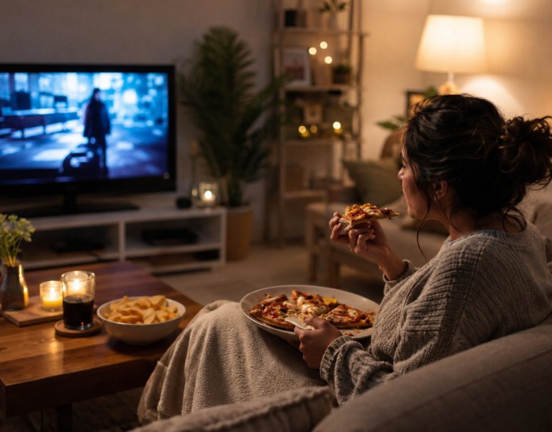 TasteOfMumma's tweet photo. ๐โจ Weekend nights just hit different with homemade pizza, cozy vibes, and your favorite show. ๐บ๐
What's on your plate tonight? ๐๐ฝ๏ธ
#WeekendVibes #HomemadePizza #CozyNight #FoodLovers #ComfortFood #MummasMagicTaste #WeekendEats #Foodie #HomeCooking #PizzaNight https://t.co/eAKdAIqIJU