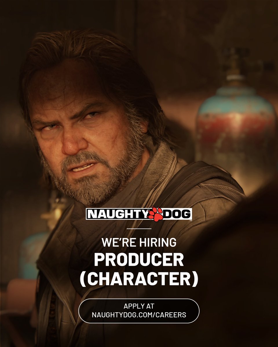 Naughty Dog Jobs tweet media