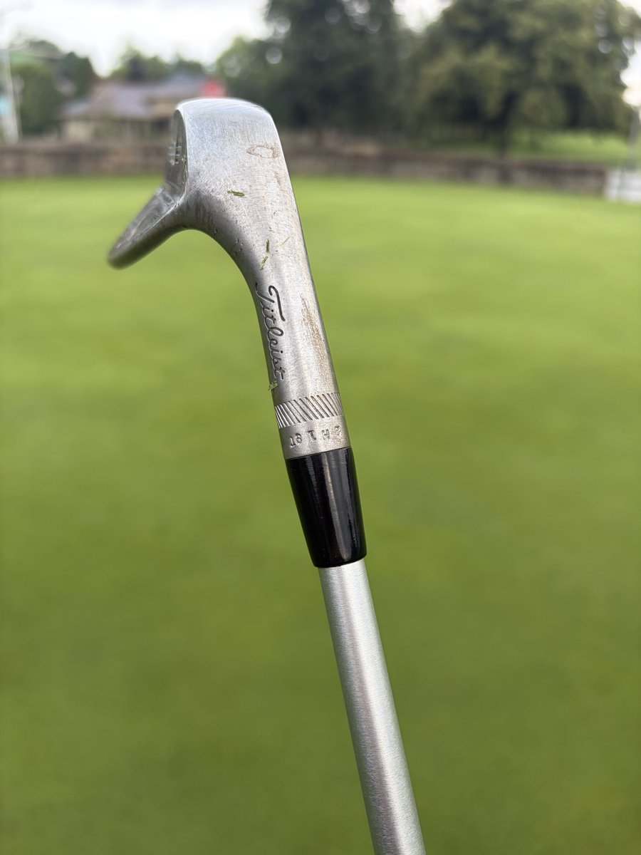 irn_326's tweet photo. Really odd to have my hands on a Jessica Korda owned wedge but very cool at the same time https://t.co/xHZLCgb2nk