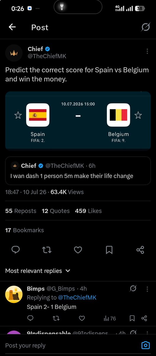 G_Bimps's tweet photo. @TheChiefMK I did chief 🙏 https://t.co/gyidx8Jd85