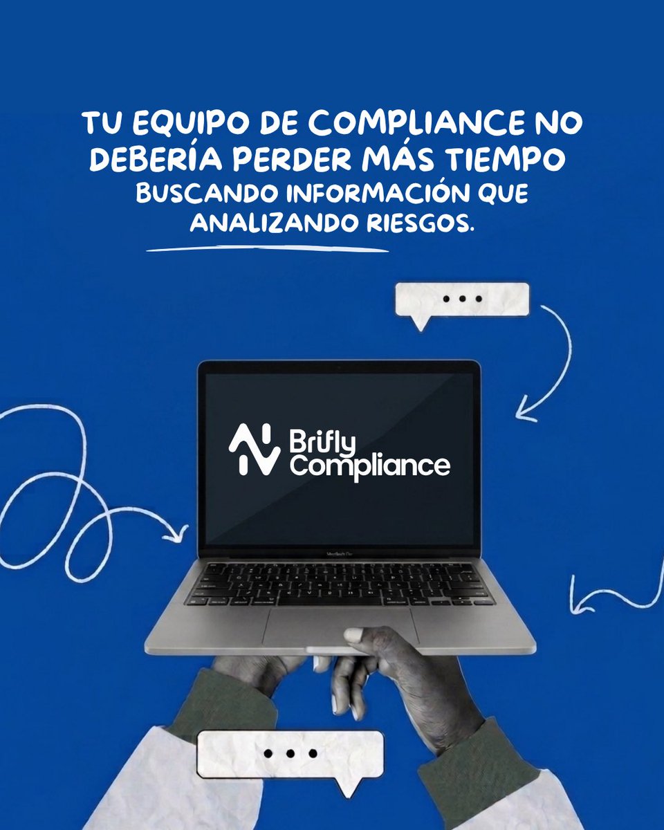 hibrifly's tweet photo. Tu equipo de compliance no debería pasar más tiempo buscando información que analizando riesgos. 🧭

Contáctanos en contacto@brifly.pe

#Compliance #DebidaDiligencia #SPLAFT #GestiónDeRiesgos #Auditoría #Brifly https://t.co/YvOjn6PcZR