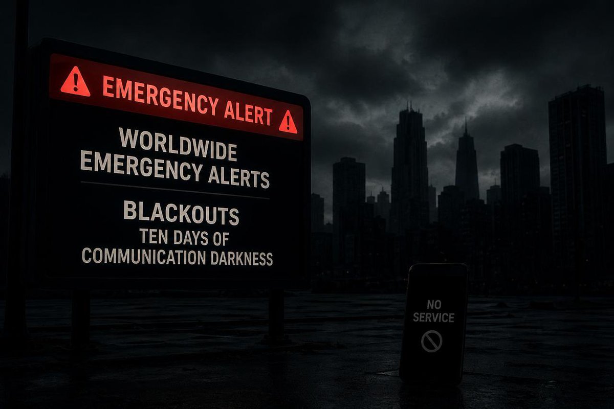 Gesarahelp_desk's tweet photo. ⚠️⚠️⚠️TRUMP ANNOUNCED ACTIVATION OF NESARA/GESARA.

AND, AS COMMANDER IN CHIEF OF THE WORLDWIDE MILITARY ALLIANCE, TRUMP ACTIVATED HIS WARTIME POWERS, DEPLOYED THE US MILITARY & A COALITION OF 300,000 TROOPS WORLDWIDE TO MAKE MASS ARRESTS OF TREASONOUS GLOBAL ELITES.

BE PREPARED FOR

WORLDWIDE EMERGENCY ALERTS, BLACKOUTS, TEN DAYS OF COMMUNICATION DARKNESS.