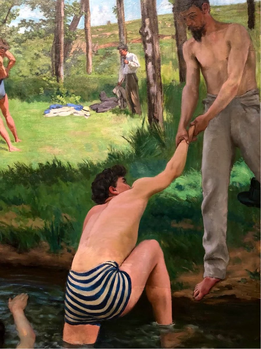 SantiagoArtis's tweet photo. Jean Frédéric Bazille
 "Summer Scene (Bathers)", 1869
The Harvard Art Museums https://t.co/1Ucc5PGDyY