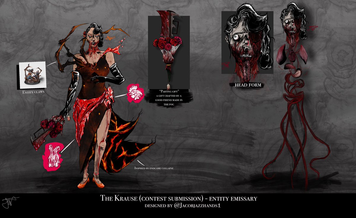 Jacobjazzhands1's tweet photo. “she was let free but only temporarily, the deal made was that she would use her fame and audience to open people’s eyes to the entity,”

This is my krasue skin submission, will write proper lore later lol

#dbd #dbdcontest #krasue #deadbydaylight #artist https://t.co/OwbNW81vgm