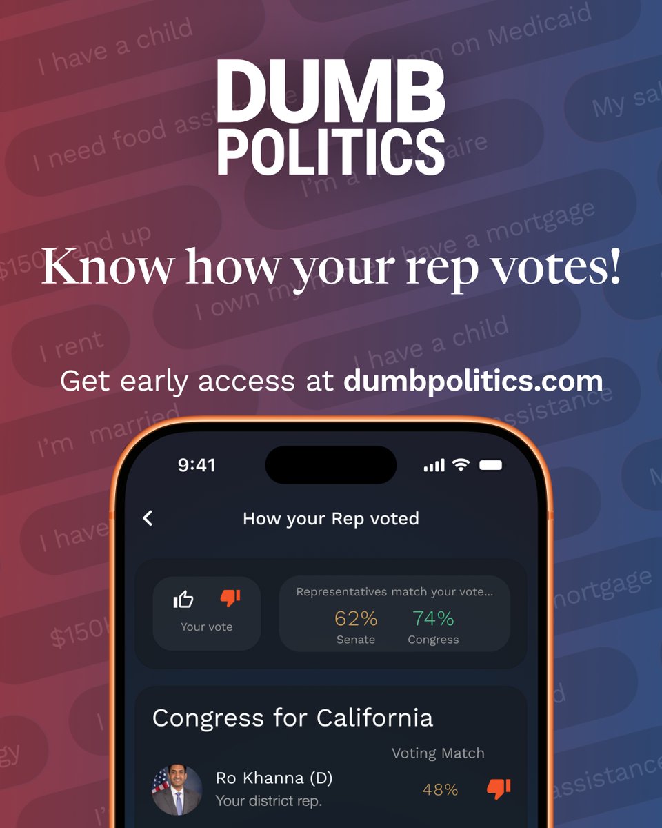 DumbPoliticsApp's tweet photo. Know the real impact!