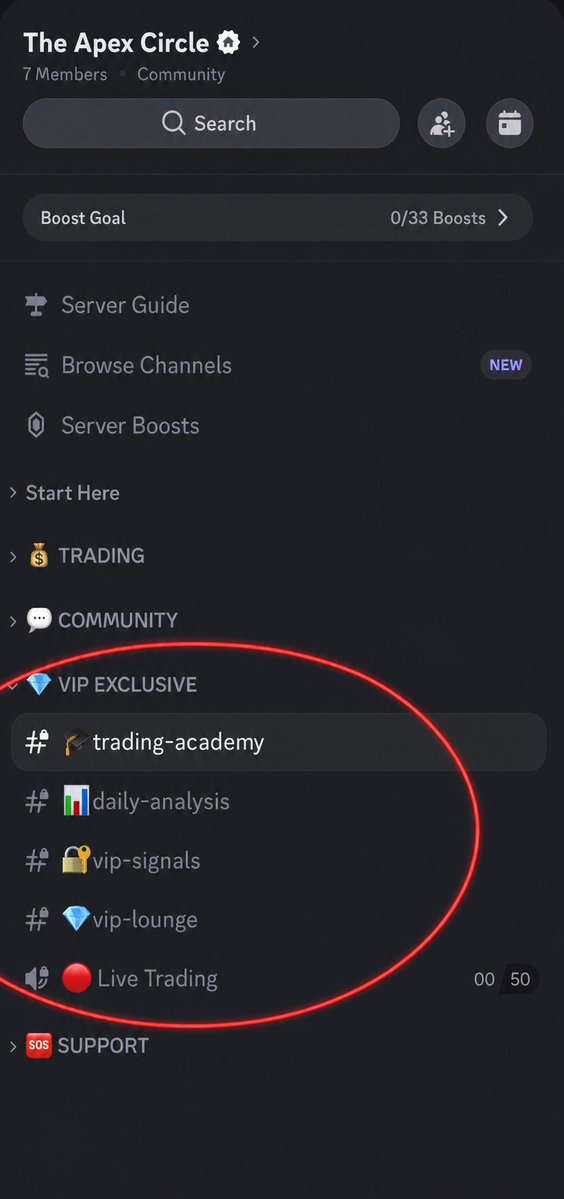 theapexcircle1's tweet photo. Looking to level up your trading?

Join Apex Circle – a growing community focused on:
📈 NQ &amp; Gold
🧠 Mindset
🎓 Education
📊 Market Analysis
💎 Transparent Signals

No fake win rates. Just discipline, consistency, and learning together.

https://t.co/hnGmlhp9Qw

#NQ  #XAUUSD https://t.co/3j4vnhNr3R