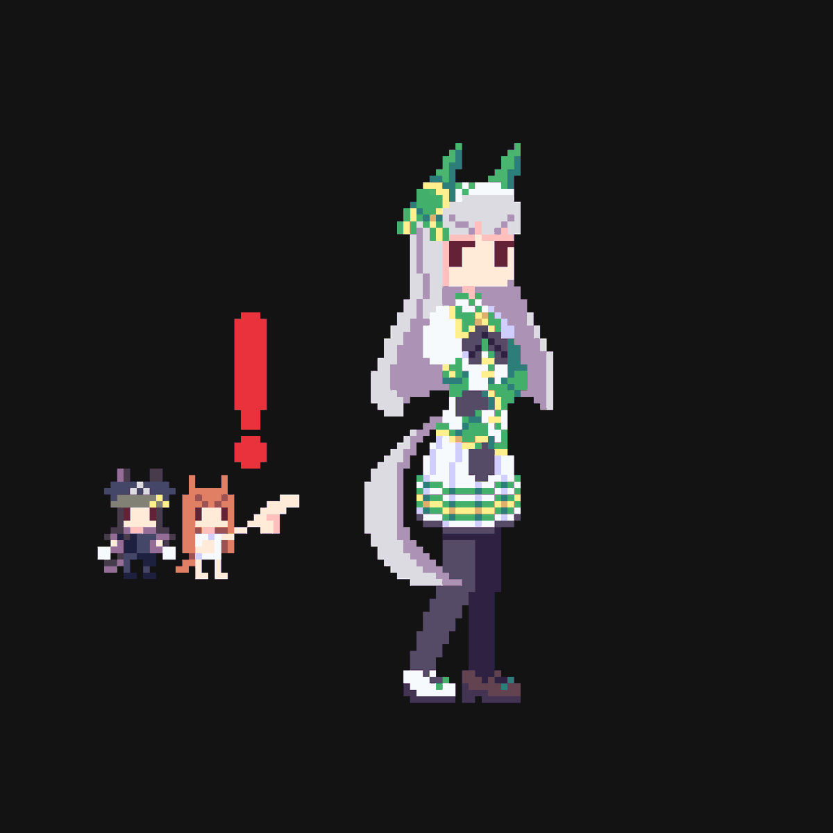 labakatei's tweet photo. Silence Suzuka
#umamusume #pixelart https://t.co/fM6rPGXOgD