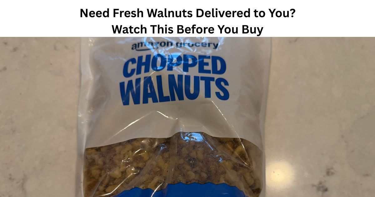 DeborahDian's tweet photo. Do you wonder if the walnuts, and other food products, from Amazon Grocery are as good as brand name products? Watch this #Amazon video review and find out!
Amazon product link: https://t.co/uFR9oMYglf
#walnuts #amazongrocery https://t.co/qWDI4uDRyO