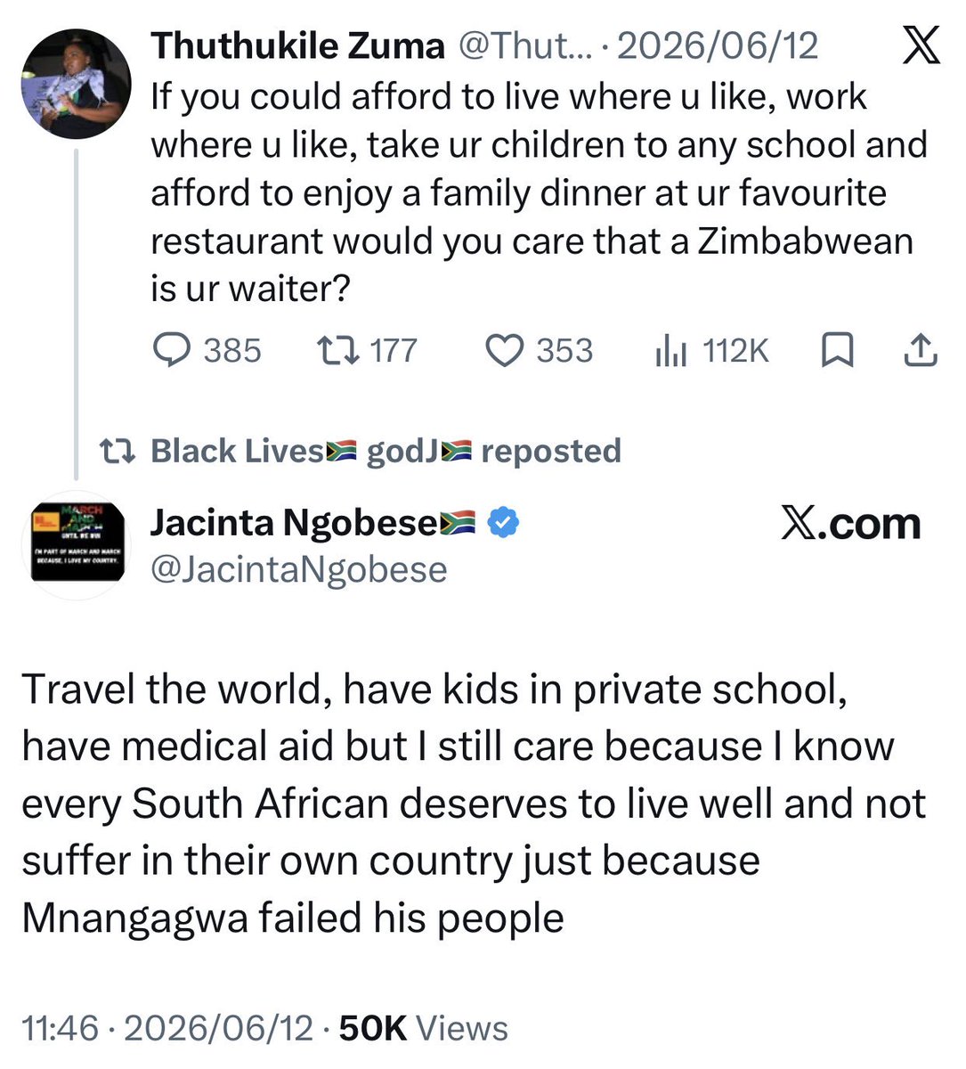 LeratoPillayZA's tweet photo. Jacinta is God sent 😭😭😭😭😭😭 https://t.co/YsaBZYTTox