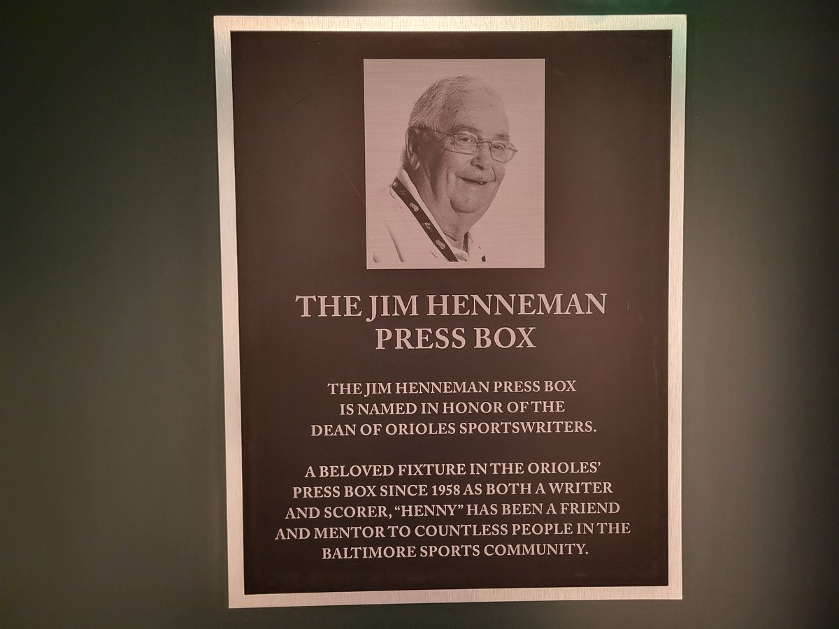 Steveonbaseball's tweet photo. Happy Birthday Henny! You are missed in your press box every day! https://t.co/IJRntIQy6D