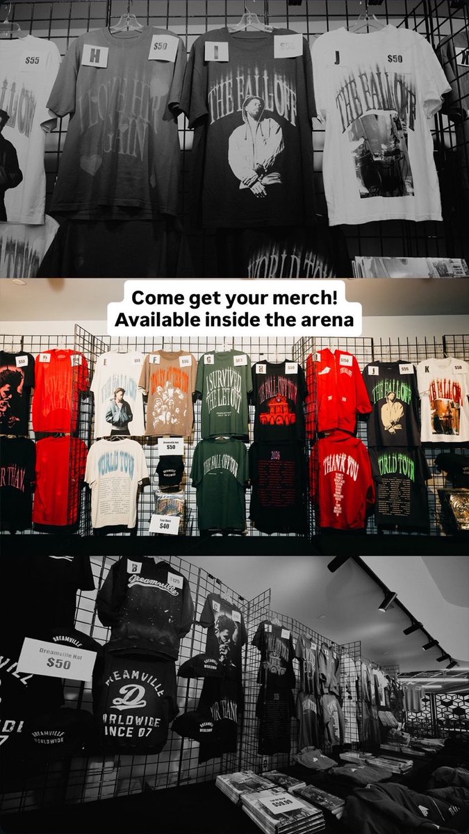 JColeOnTour's tweet photo. First look at merch from The Fall-Off Tour 🔥 https://t.co/KtMGINSnuP