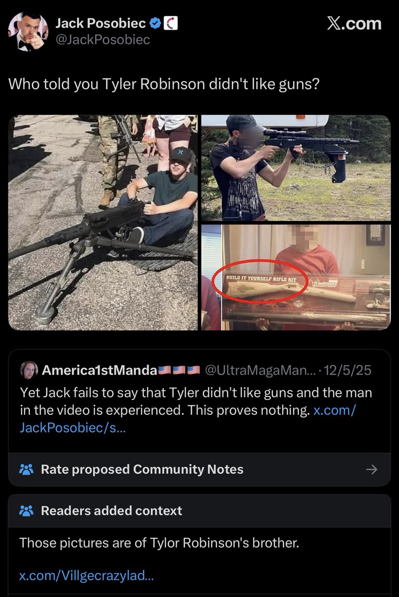 Villgecrazylady's tweet photo. Yes. Jack is lying. Just like he lied last December when he posted pictures of Tyler’s brothers shooting guns and claimed it was Tyler. 

All you freaks ever do is lie. https://t.co/24oNzUXNmd