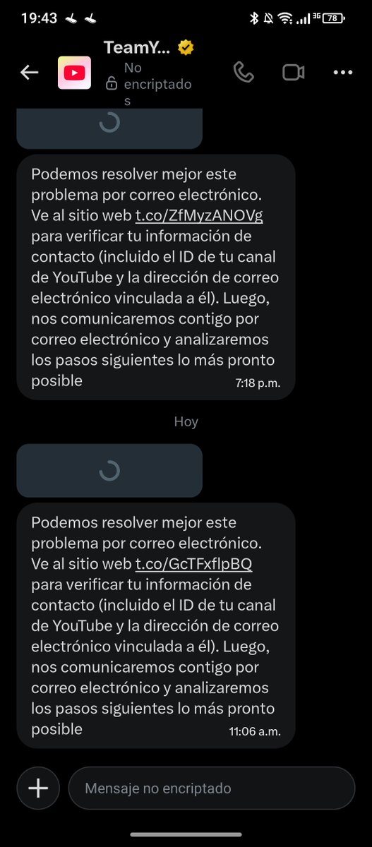 Franpo232's tweet photo. @TeamYouTube Hola su solución no sirvió para nada aún mi cuenta de Ads sigue desactivada van a hacer algo van a seguir ignorando https://t.co/FLCUZYai82