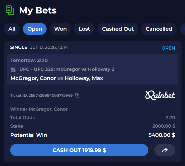 RektProof's tweet photo. After 5 years out I'm taking Mcgregor on the comeback. Different mentality and newfound faith; same beast different animal. https://t.co/erFNWFIvkS