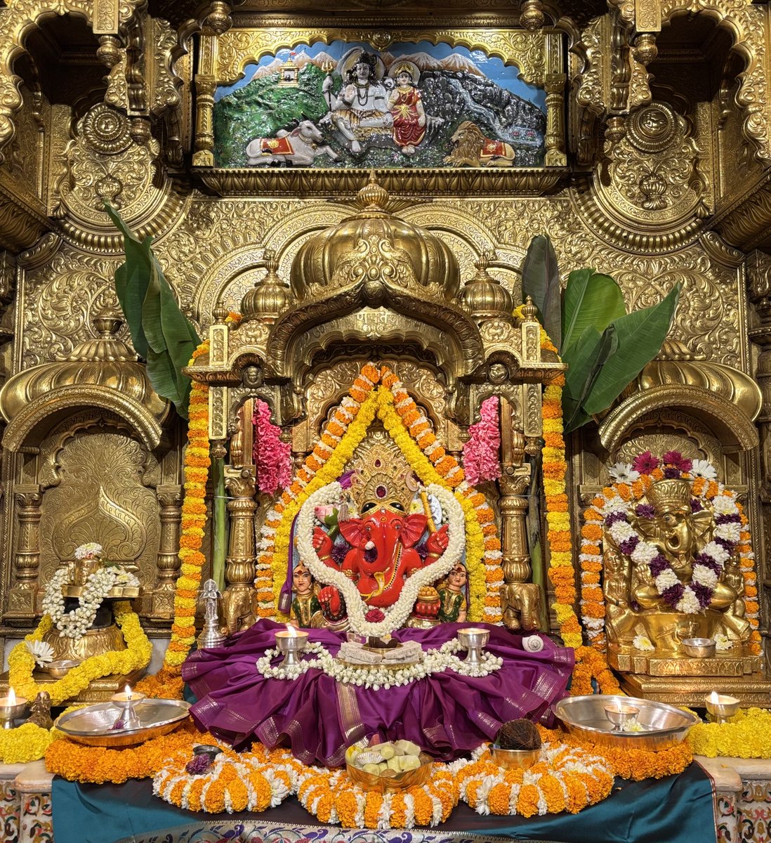 SVTMumbai's tweet photo. 🙏 गणपती  बाप्पा मोरया 🌺मंगलमूर्ती मोरया 🙏११/०७/२०२६
🙏Ganapati Bappa Moraya 🌺 Mangalmurti Moraya  🙏11/07/2026 https://t.co/lRCZ5w1zL9