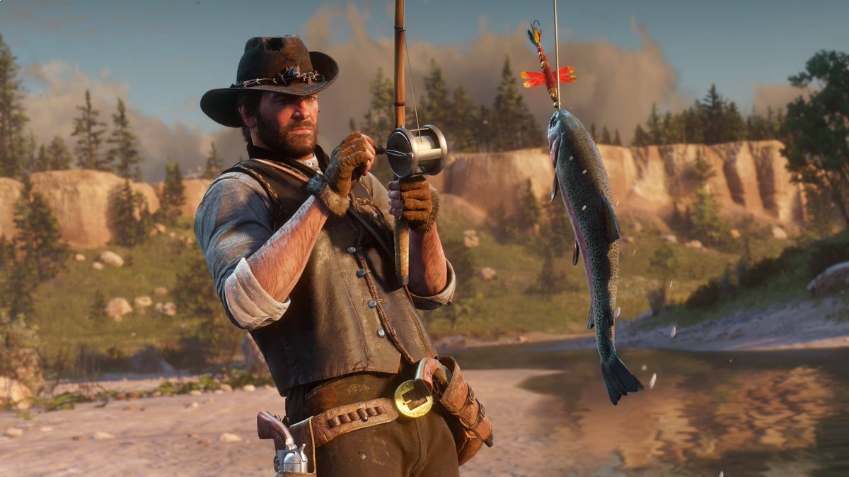 AlfaGames__'s tweet photo. 🌄 ¡Aquí algunas capturas de pantalla de la campaña de marketing de Red Dead Redemption 2!  

Es interesante volver atrás y ver estas cosas. https://t.co/3qAgg3Kwtd