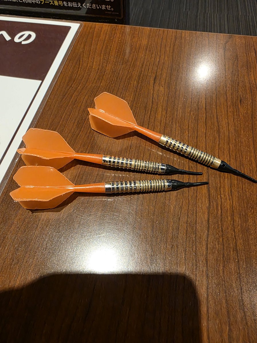 kenkappa's tweet photo. そういえばNewバレルの調子良かったです。飛びが悪いのか刺さりは悪かったけど、ここ最近では一番ブル入ってた。クリケは16が入らなすぎてスタッツ調整されました。 https://t.co/lI02DH0LSw