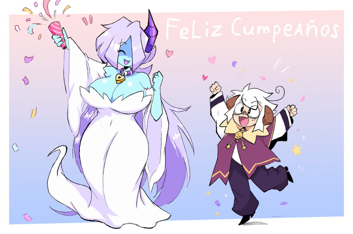 RouCom4's tweet photo. @GhostlyKoisus FELIZ CUMPEANOS! 🎉 https://t.co/JzybQNKlJw