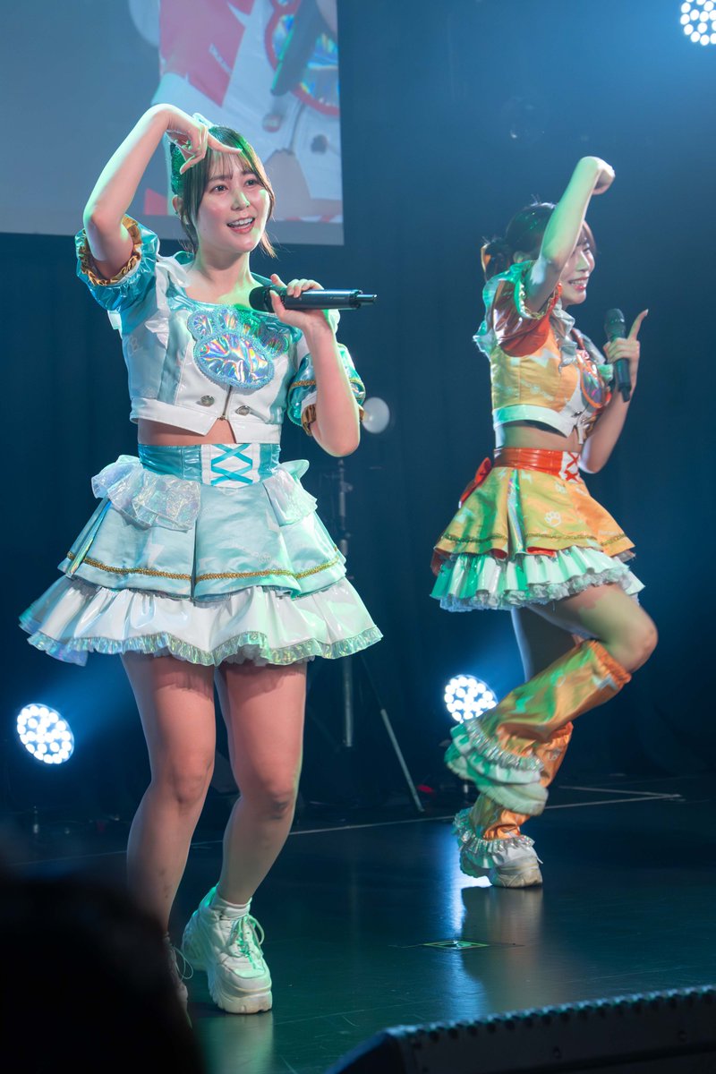 Yehidore's tweet photo. 2026年6月30日 #wonderchannel 全国ツアー『驚天動地』FINAL＆2周年＠Veats SHIBUYA #桜木唯衣 さんと #天瀬ひまり さん https://t.co/dkeK1Njufa