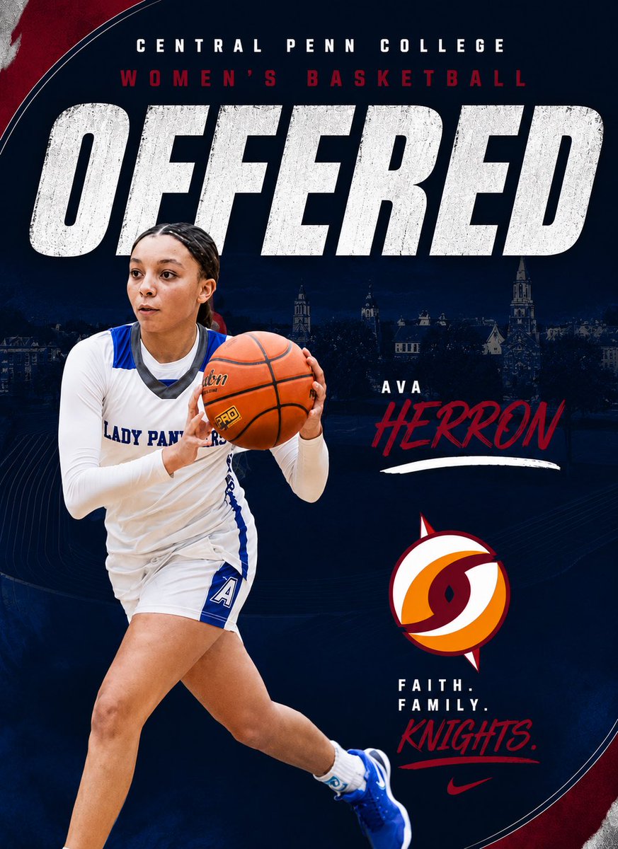 Avaloveshoops's tweet photo. After a great conversation with @CoachReid_CPB, I am extremely grateful to receive an offer! Thank you for believing in me! @CentralPenn @BRYANT_TAYLOR2 https://t.co/ZcEKVyNqSi