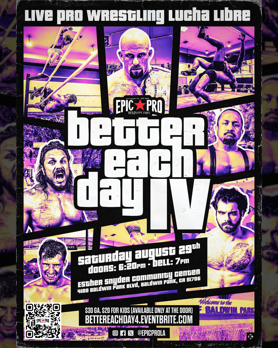 Epic Pro Wrestling - August 29th in Baldwin Park tweet media