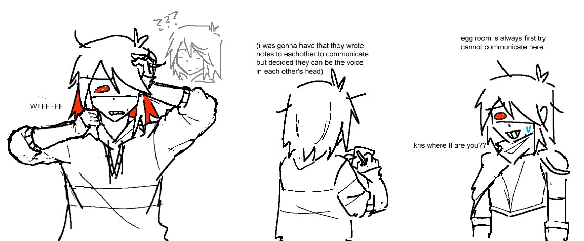 SOULedmate's tweet photo. if they ever get kris home a normal isekai would occur

#deltarune #krissoul #krisoul https://t.co/9dkNblzbQI