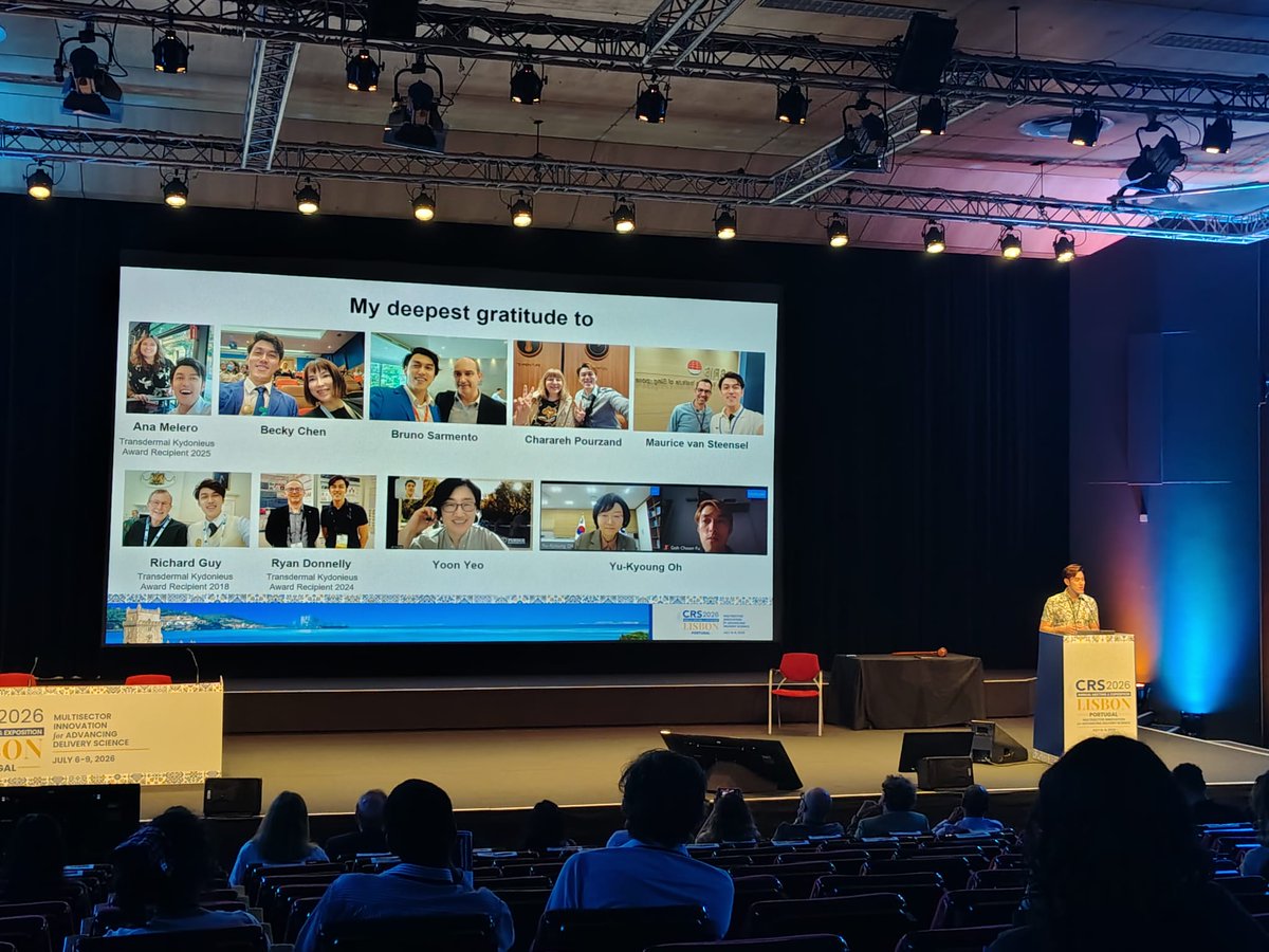 gohchoonfu's tweet photo. The speech for #Transdermal Delivery Kydonieus Award that captures my very important moments for my career in #skinresearch & the support and love ❤️ I received from my group members, collaborators, family & @CRSScience community including @CRSMalaysia @CRS_YSC! https://t.co/CoXnJ8Kifo