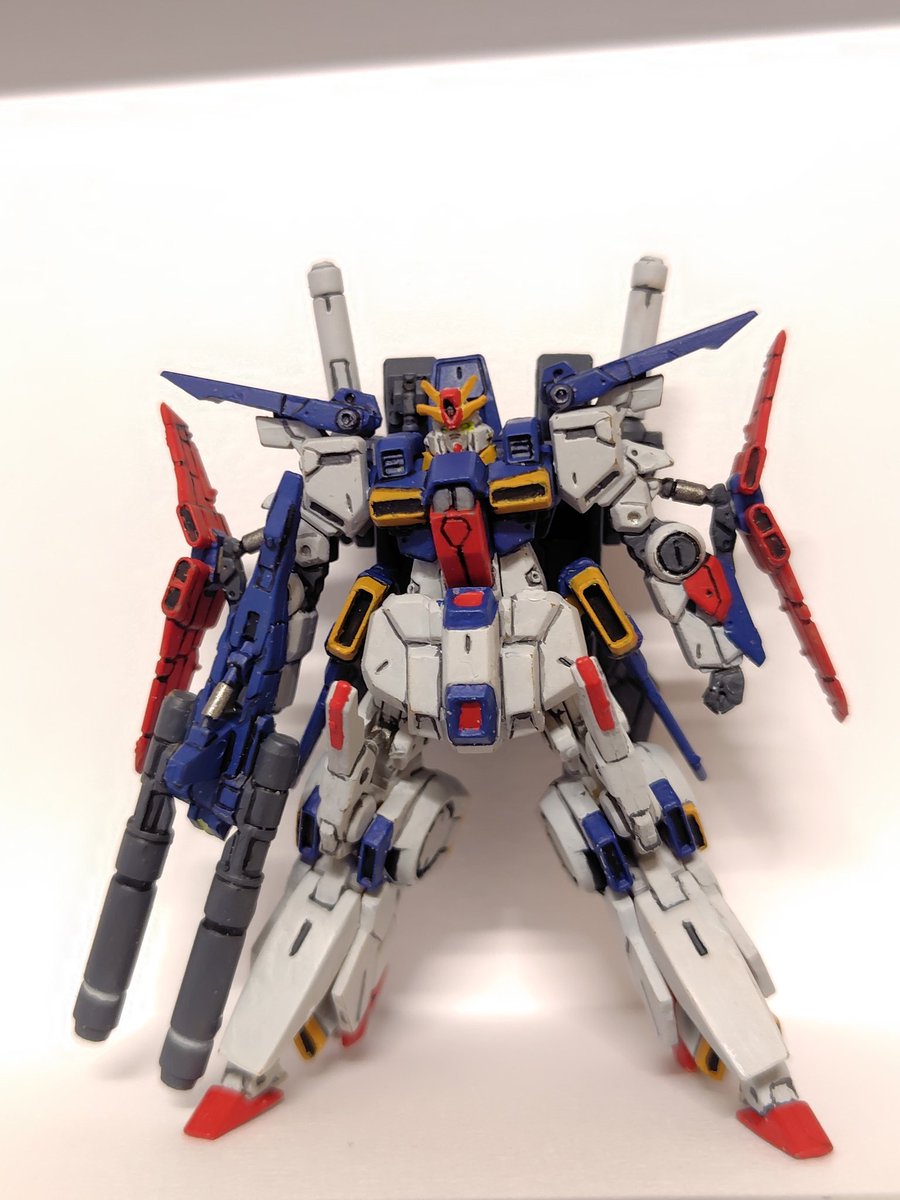 kh15343874's tweet photo. ガンダムアーティファクト
ZZガンダム塗りました
今回は塗りムラなくす事を意識しながら塗ってます。上手くできたか…
#ガンダムアーティファクト https://t.co/ZGgtDoYup7