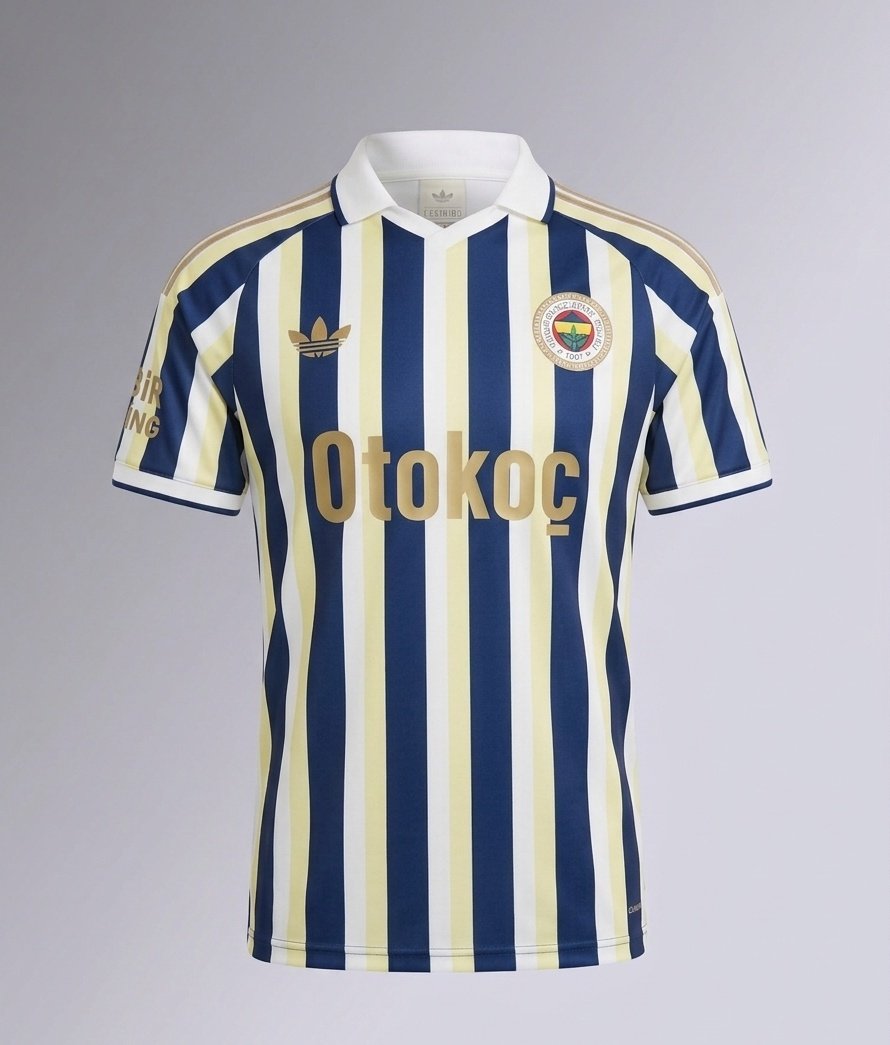 FenerzoTR's tweet photo. 🟡🔵 Taraftar forma tasarımı!
Sizce Fenerbahçe’nin yeni sezon forması böyle olsa nasıl olurdu? 👕
💛 Lacivert-sarı klasik ruh
🔥 Modern tasarım
🏟️ Kadıköy atmosferine uygun detaylar
Puanınız kaç? 👇
#Fenerbahçe #Forma #Kadıköy https://t.co/gIl8w5zkCg