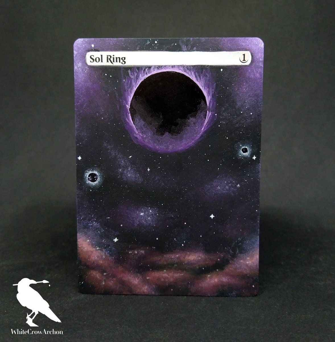ArchonCrow's tweet photo. Light vs Darkness: which Sol Ring do you prefer? #mtg #mtgalter https://t.co/NsUdx9DbO7