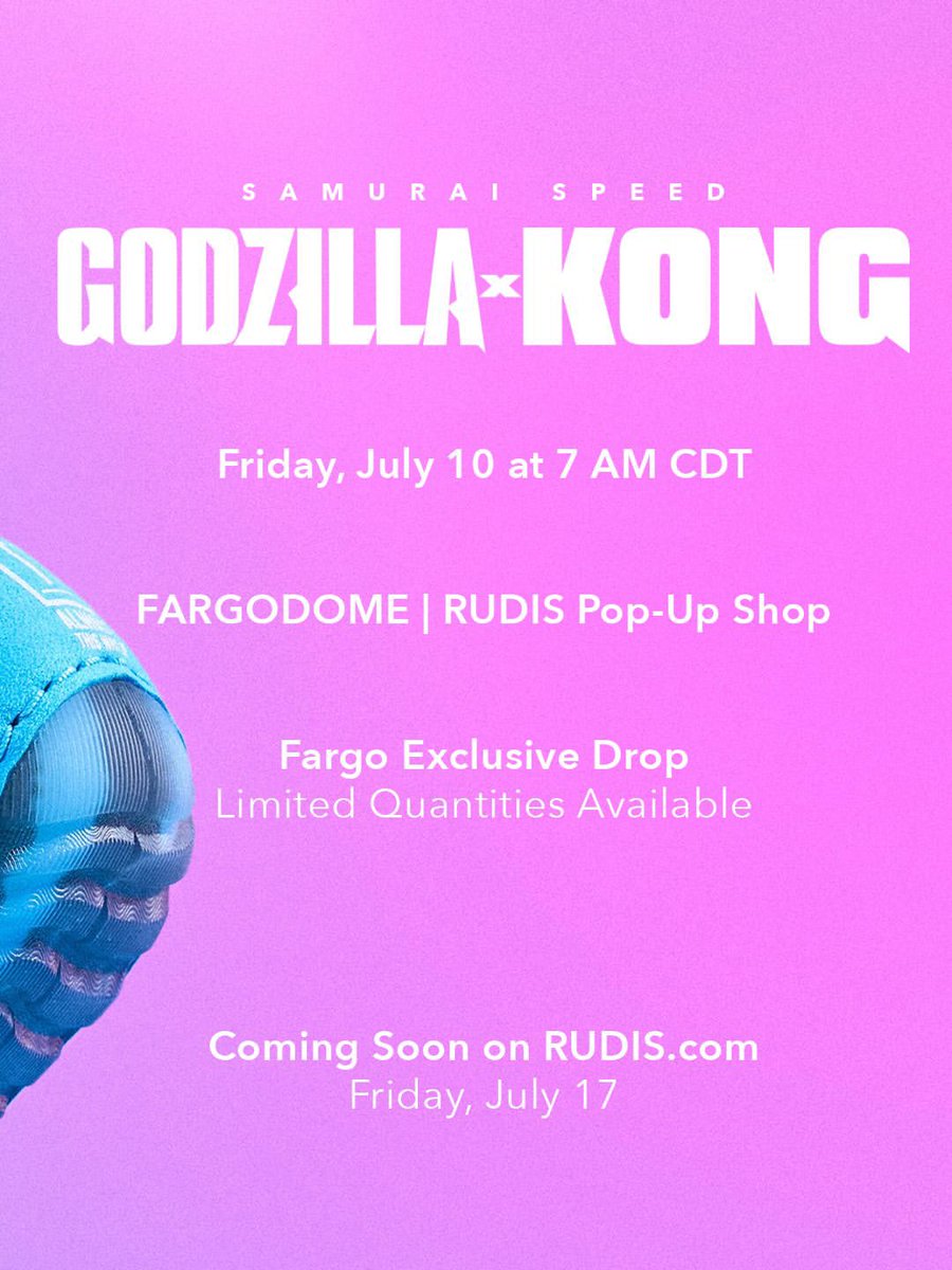 Mr_goji54's tweet photo. GODZILLA X KONG is collaborating with FARGO https://t.co/kQhIaNkTBa