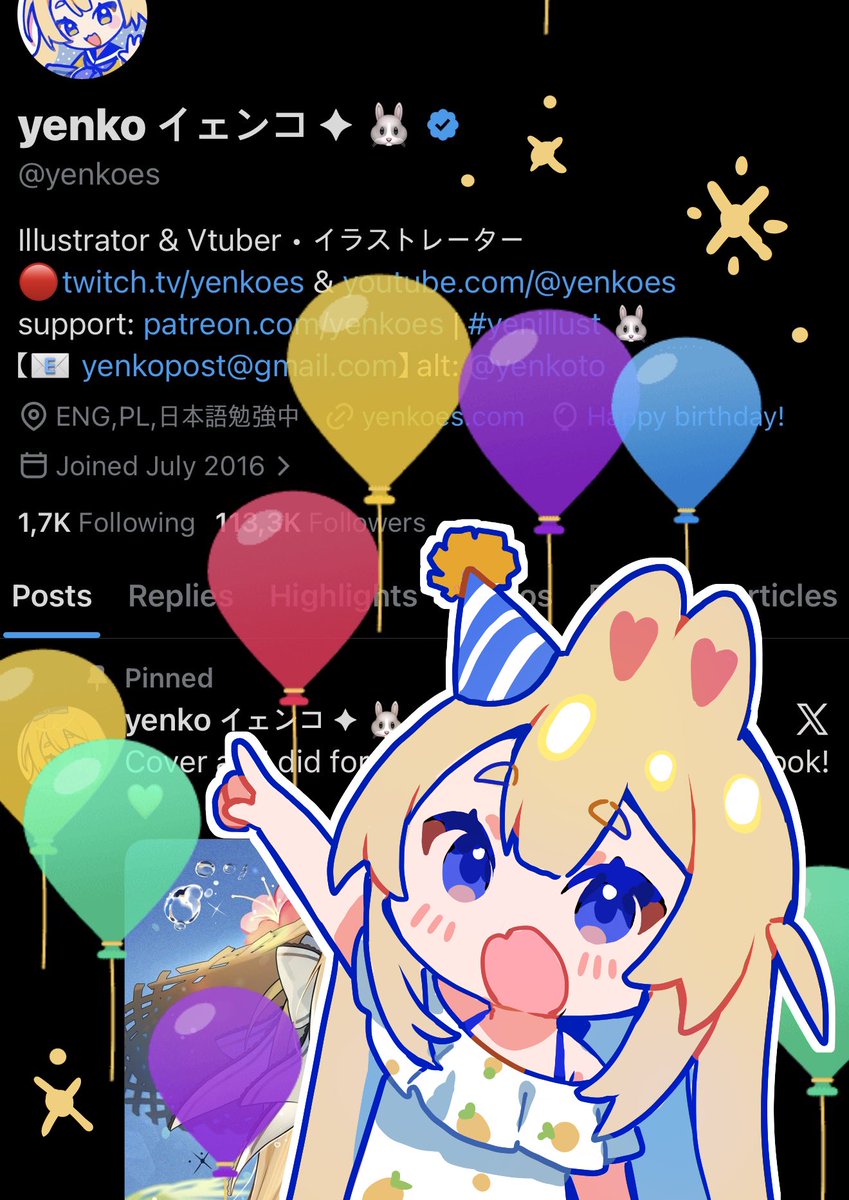yenko イェンコ ✦ 🐰 tweet media