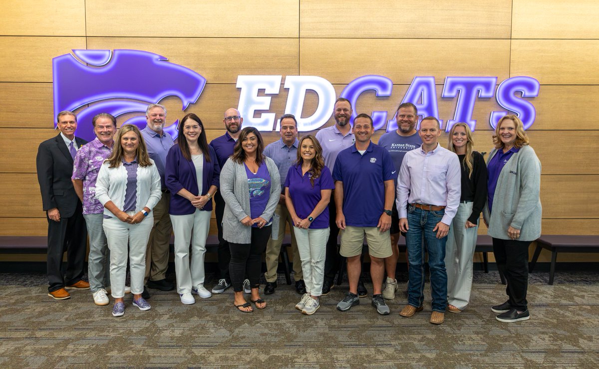 KSUCollegeofEd's tweet photo. Our K-State EdCats InnovateEd Leadership doctoral cohort is exploring and tackling some of the most pressing issues facing Kansas education. Stay tuned as we follow their journey and share more from their research ahead.
#KStateEdCats #InnovateEd #EducationalLeadership https://t.co/2YjwWMg8gX