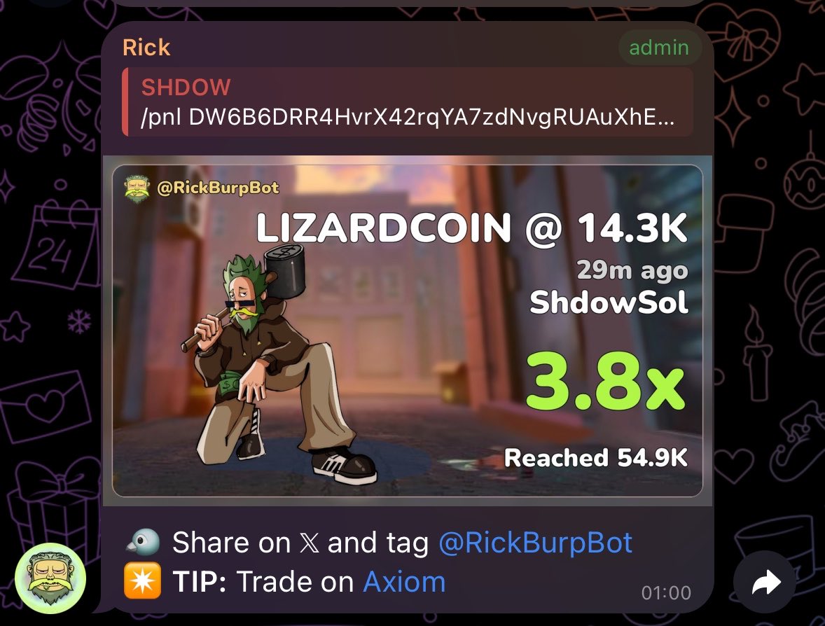 Shdow_Sol's tweet photo. 3.8x from $Lizardcoin 
Ca; 

DW6B6DRR4HvrX42rqYA7zdNvgRUAuXhECPrAMgL1pump https://t.co/VPLkZBzQQE