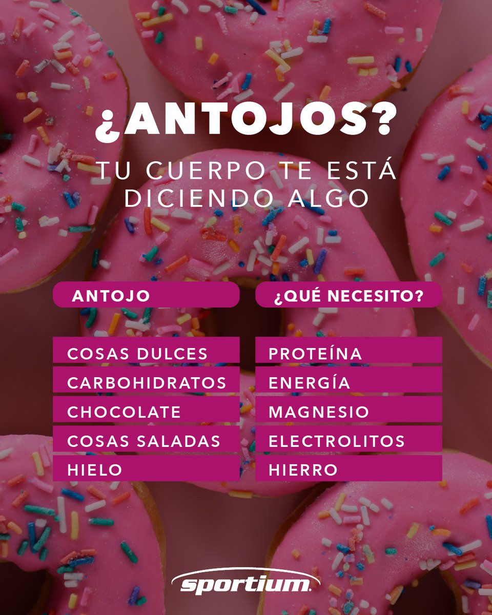 SportiumClub's tweet photo. Los antojos son mensajes de tu cerebro que pueden indicar una necesidad física de nutrientes o energía, pero también suelen ser respuestas a factores emocionales, estrés o hábitos. Opta por opciones nutritivas: Si quieres dulce, come una pieza de fruta o frutos secos. 
.
#antojos https://t.co/xYQmEoUXAU