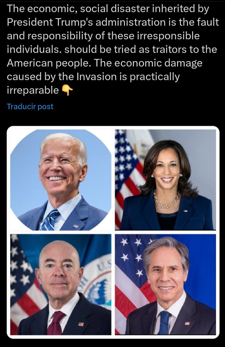 Jguiller76's tweet photo. @EricLDaugh The American people must never forget the faces of those who allowed an invasion of the United States. The worst Democratic administration in at least the last 50 years was led by these individuals. https://t.co/G89juDj3sY