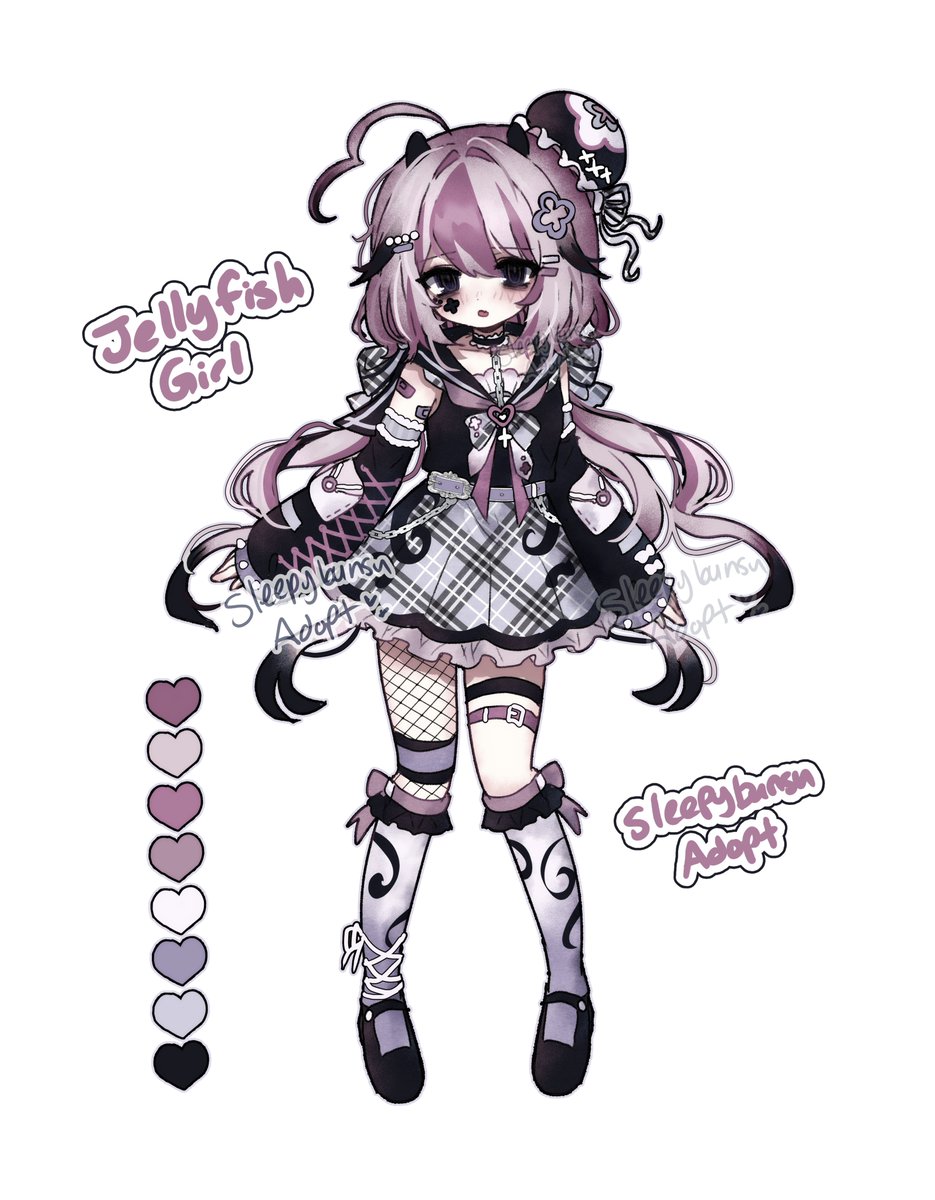Sleepybunsu's tweet photo. 🩷🖤 Pink Jellyfish Adoptable 🖤🩷

🔁 are appreciated!

Adopt her here ⬇️ https://t.co/7boLUF6b8a