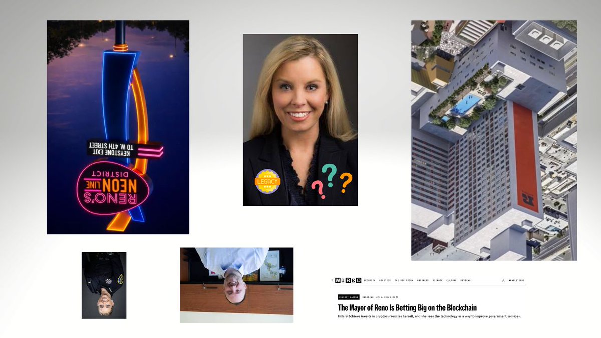 OurTownReno's tweet photo. Will the Hillary Schieve Legacy Be Tied to Failed Harrah’s Redo, Jacobs Entertainment, Banned Whips and/or the Yet to Be Resolved Police Scandal? Sign up to our newsletter here for a bonus oped via email: https://t.co/zQsvCA40w6 https://t.co/s8GutSw51A