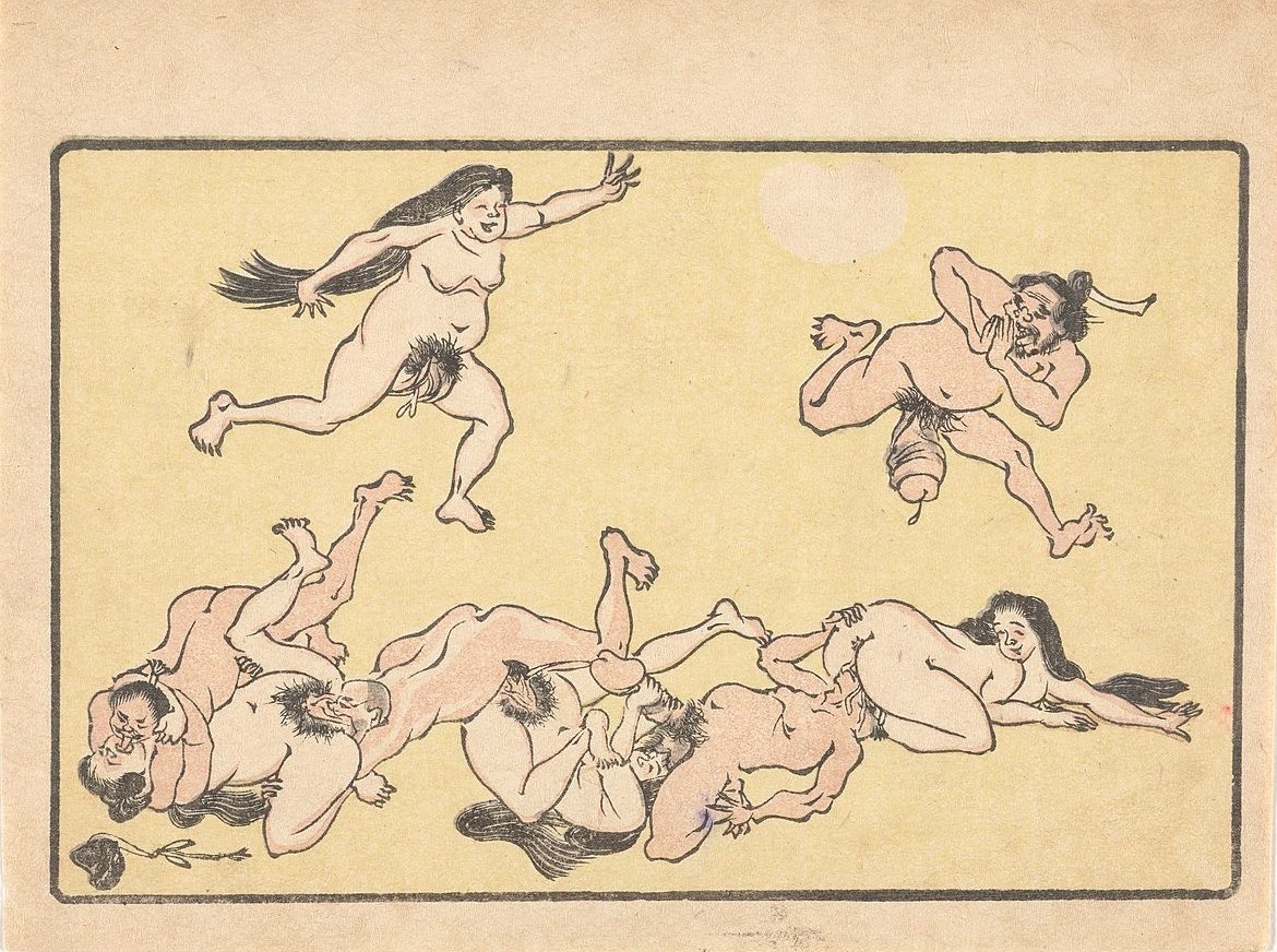 sleazyfilms's tweet photo. Kawanabe Kyôsai (1831 – 1889) https://t.co/OR1nRFsfD8