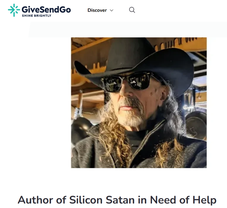 SiliconSatan's tweet photo. A whistleblower should expect this. Any amount you can donate to my legal fees is greatly appreciated and needed.

Prayers as well.

https://t.co/8ucERYIv6q https://t.co/z8scobGTrJ