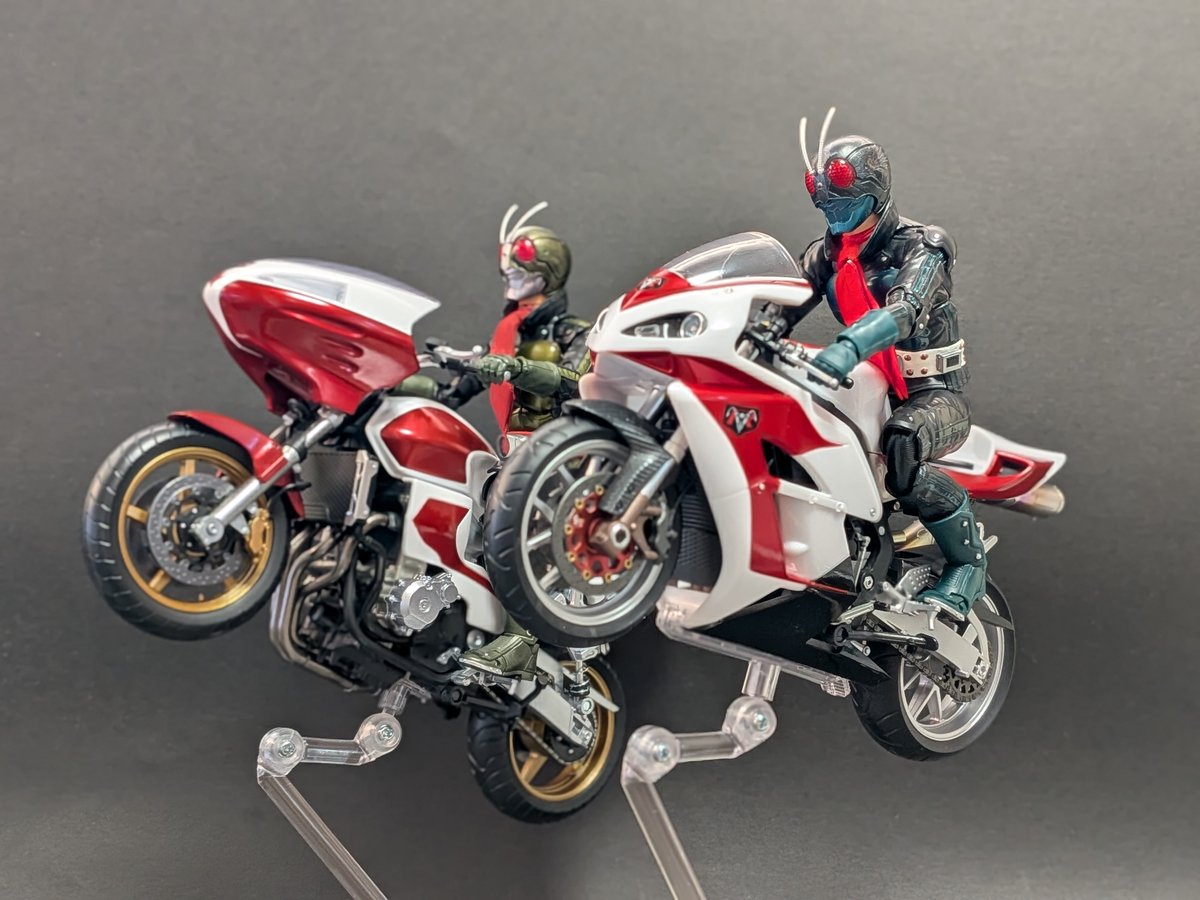 NEXTサイクロン1号/2号(おまけ) 1号と2号を並べるの忘れてたwww やはり