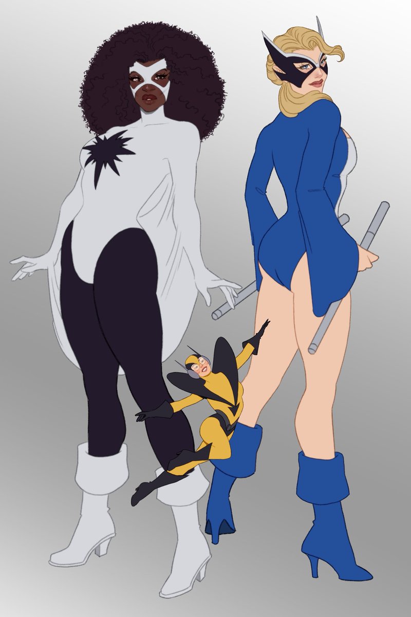 eyedanMw's tweet photo. So obsessed with this piece of the Avengers’s It Girls of the 80s by the amazing @Samandriade 🤩🤩🤩 https://t.co/WzYrx8tdUp