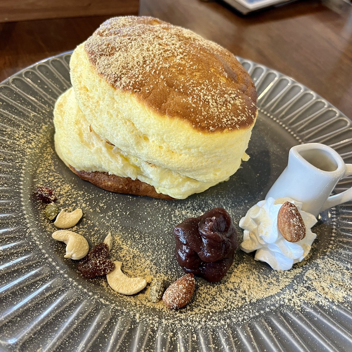ren_jiyu2's tweet photo. Cafe Arva 🥞
宮城県登米市

【メニュー】
・白のペスカトーレ
　　　　　　　　　　　　　　　　　　¥1730

・きなこのパンケーキ
　　　（日替わりあんこ付）
　　　　　　　　　　　　　　　　　　¥1380 https://t.co/EwPitHSpP5