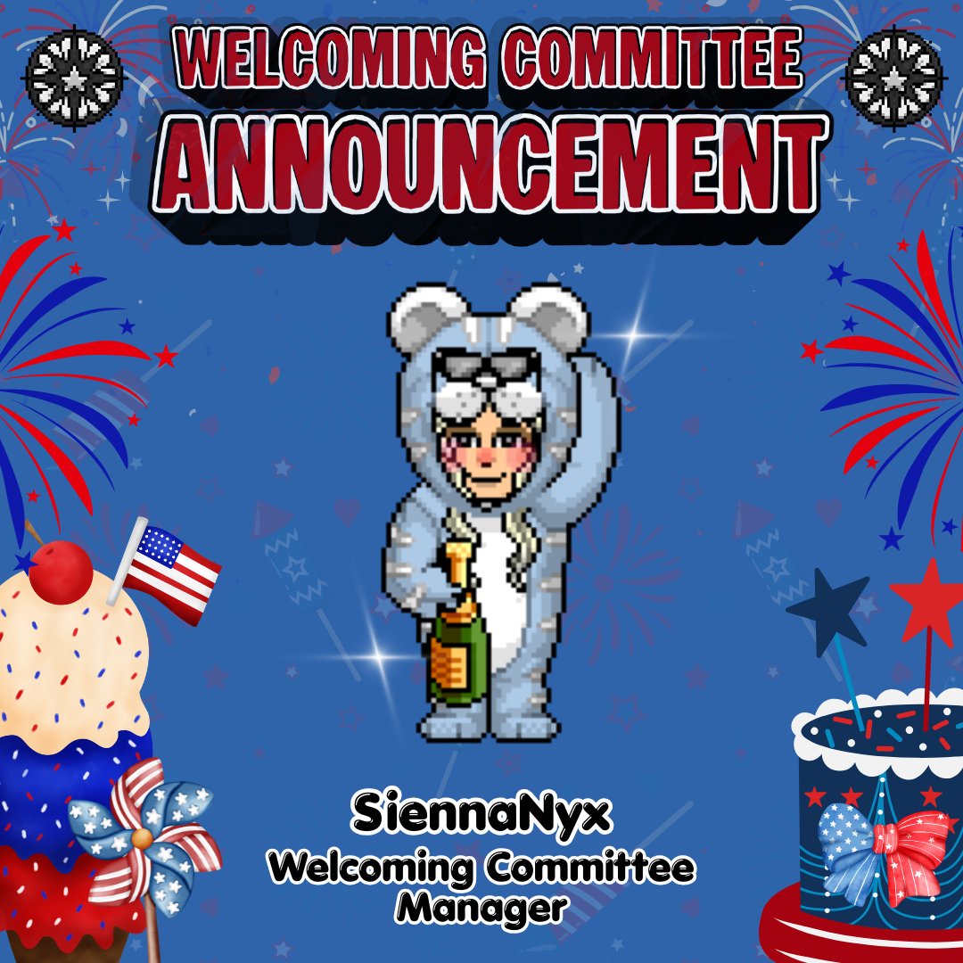 HIA__Habbo's tweet photo. Congratulations to SiennaNyx on her recent promotion to WC Manager! 🎆 Her dedication, enthusiasm, and commitment to creating a warm and welcoming environment have earned her this well-deserved role! 🤍
~ created by stnjyc13 | #HIA #Habbo #HIAWC https://t.co/8rGUvfJ7yk