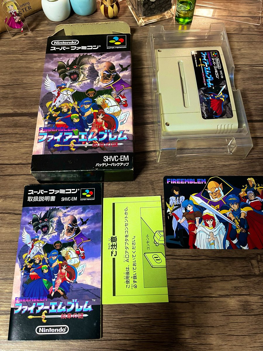 magi01256's tweet photo. 消臭しっぱなしだった(´>∀<｀)ゝﾃﾍｯ!
この間買ってきた
ファイアーエムブレム 紋章の謎

ケースに入れて完了_(:3 ｣∠)_ https://t.co/c86J09WBBi