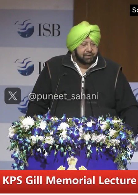 puneet_sahani's tweet photo. “It would have been an honor for me to serve under KPS Gill.”
-Capt Amarinder Singh, CM of Punjab

“As a Sikh, I can wear my turban with pride again, because of KPS Gill.”
-Manmohan Singh, ex-PM of India. https://t.co/MBfYUlfLCo